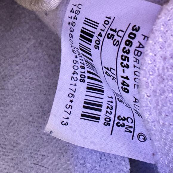 Nike Air SZ 15 light blue and white in Great condition with some scuffs - Picture 5 of 8